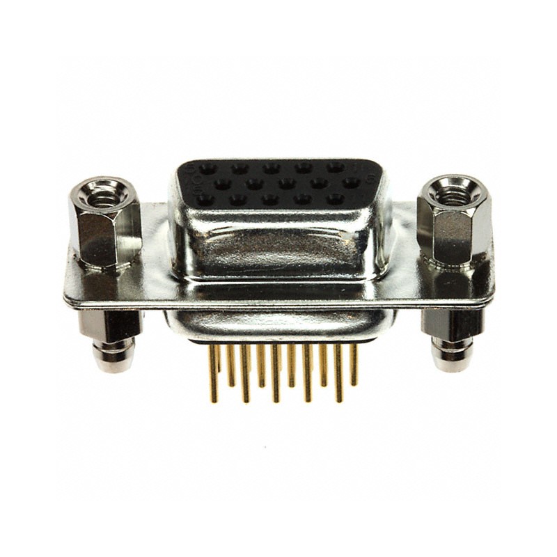 1 pcs : 180-M15-213R911 - CONN D-SUB HD RCPT 15POS PNL MNT