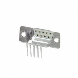 1 pcs : 09670094764 - CONN D-SUB RCPT 9POS R/A SLDR