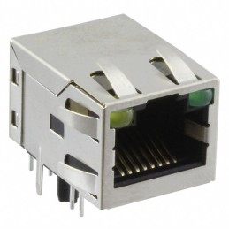 1 pcs : JXD1-0015NL - CONN JACK 1PORT PCB RJ45