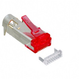 1 pcs : 1652729 - CONN MOD PLUG 8P8C SHIELDED