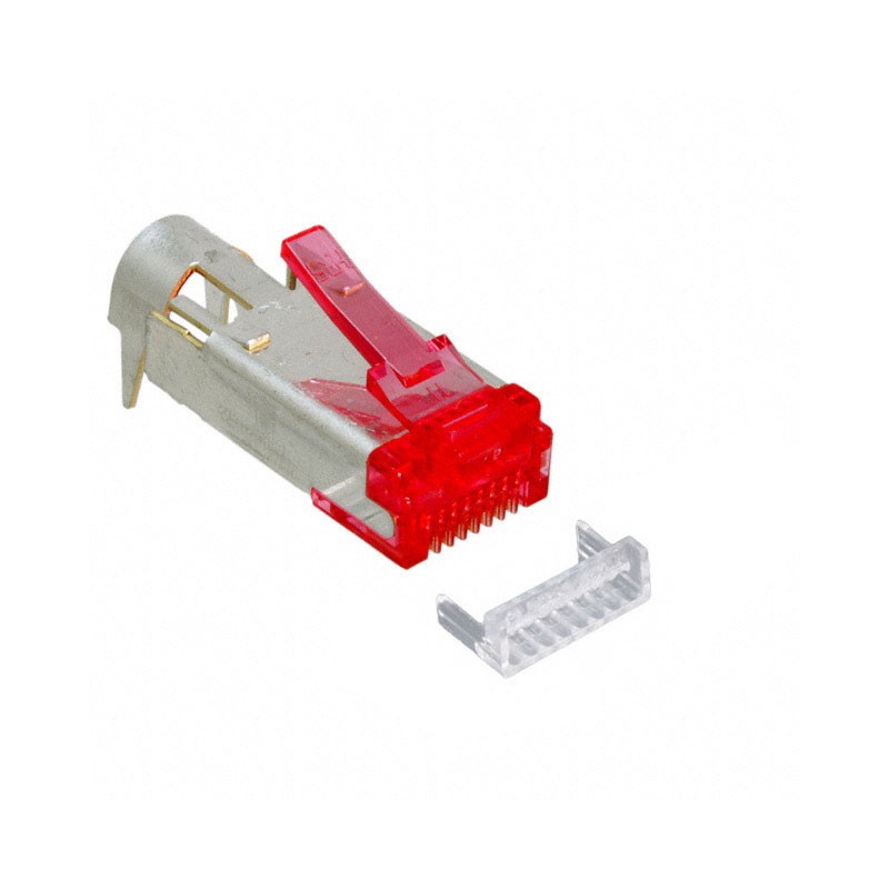 1 pcs : 1652729 - CONN MOD PLUG 8P8C SHIELDED