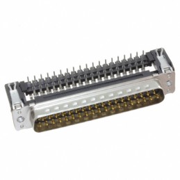 1 pcs : 09654627811 - CONN D-SUB PLUG 37POS R/A SLDR