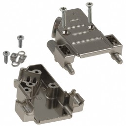 1 pcs : 974-009-020R121 - CONN BACKSHELL 9P 40DEG SHLD SLV
