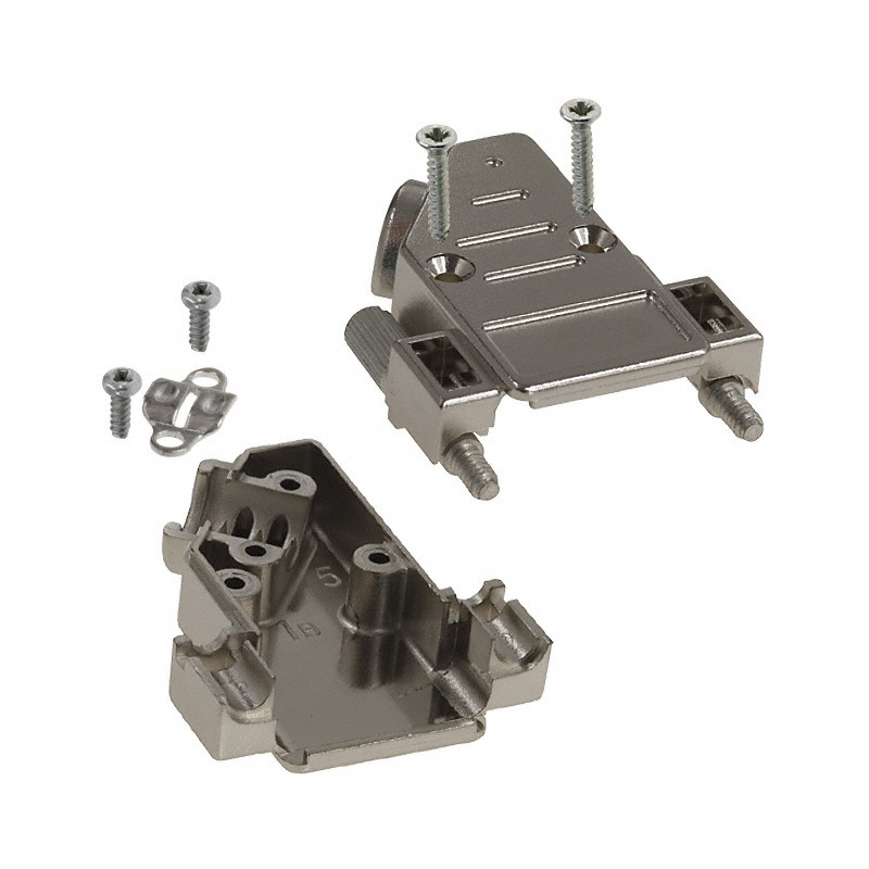 1 pcs : 974-009-020R121 - CONN BACKSHELL 9P 40DEG SHLD SLV