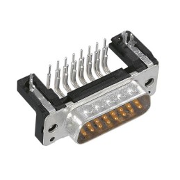 1 pcs : 09662626812 - CONN D-SUB PLUG 15POS R/A SLDR