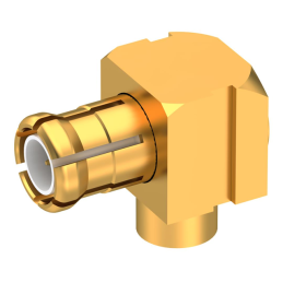 1 pcs : R113153000 - MCX / RIGHT ANGLE PLUG SOLDER TY