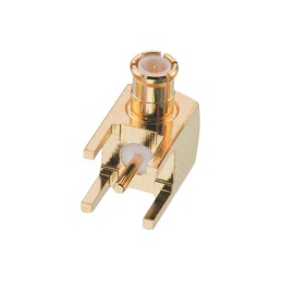 1 pcs : 60613003121501 - MCX THT PCB PLUG, RIGHT ANGLED,