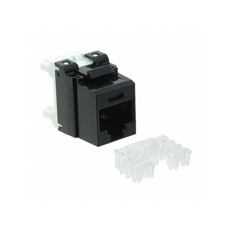 1 pcs : NKP5E88MBL - INSERT RJ45 JACK TO IDC CONN