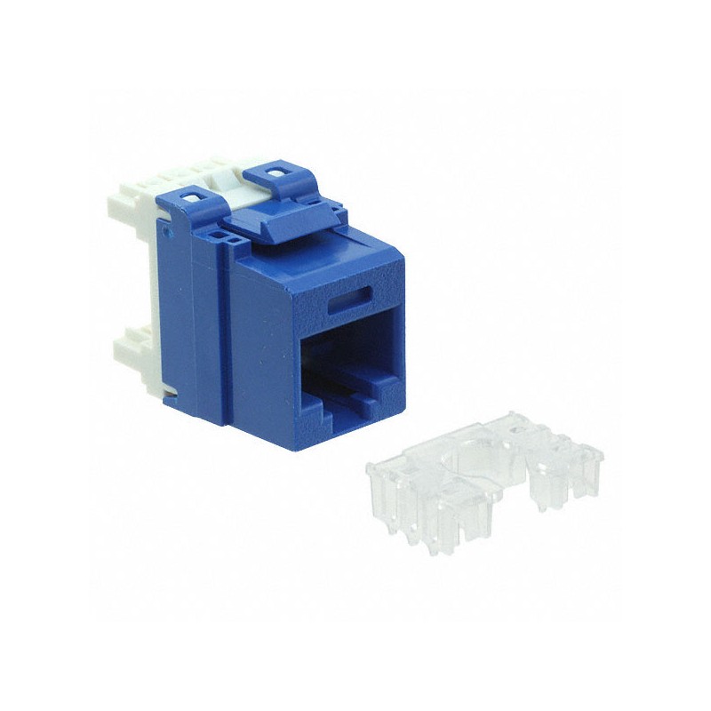 1 pcs : NKP5E88MBU - INSERT RJ45 JACK TO IDC CONN