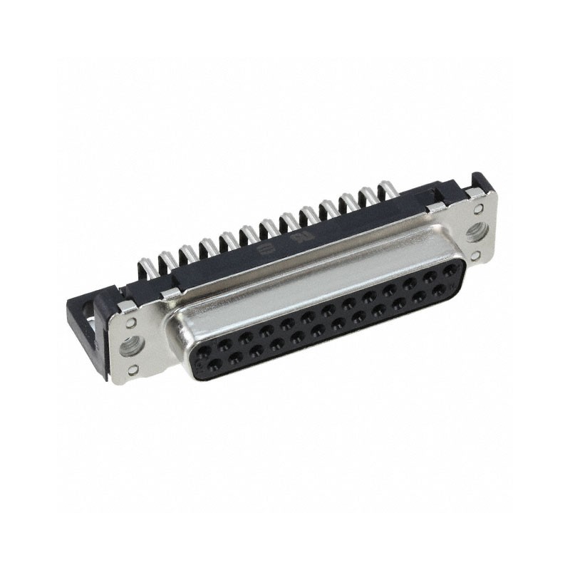 1 pcs : 09663526611 - CONN D-SUB RCPT 25POS R/A SLDR