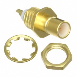 1 pcs : 59S601-200L5 - CONN SMB PLUG STR 50OHM SOLDER