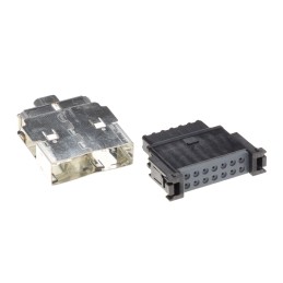 1 pcs : KN01M14SKS-G-RK - Interconnect Rectangular