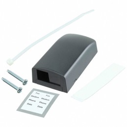 1 pcs : CBX2BL-AY - MOD BOX SMD 2PORT BLACK