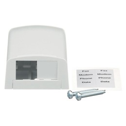 1 pcs : CBX2WH-AY - MINI-COM SURFACE MOUNT BOX ACCE