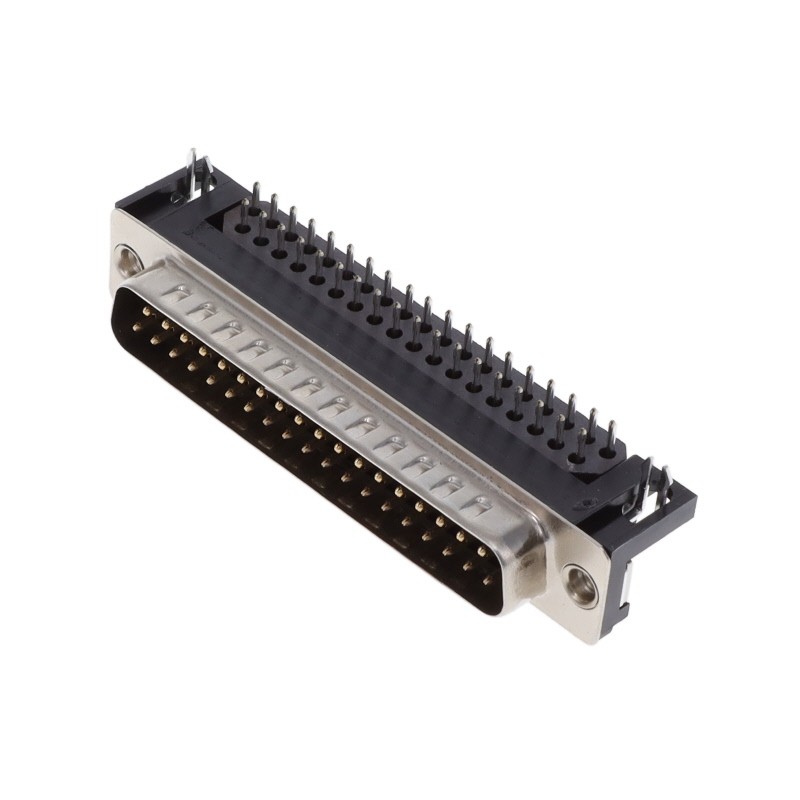 1 pcs : KF22X-C37P-N - CONN D-SUB PLUG 37POS R/A SLDR