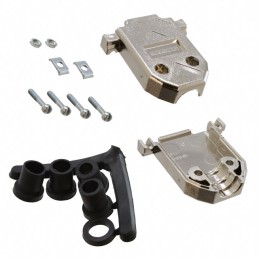 1 pcs : 980-2000-351 - CONN BACKSHELL 15POS 180DEG SHLD