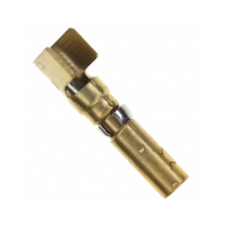 1 pcs : 213843-2 - CONN SOCKET 8-10AWG GOLD CRIMP