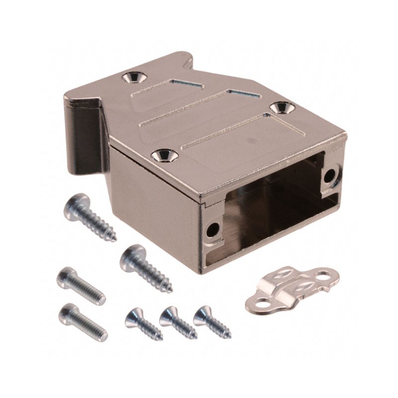 1 pcs : 09670090453 - CONN BACKSHELL 9POS 45DEG SHLD