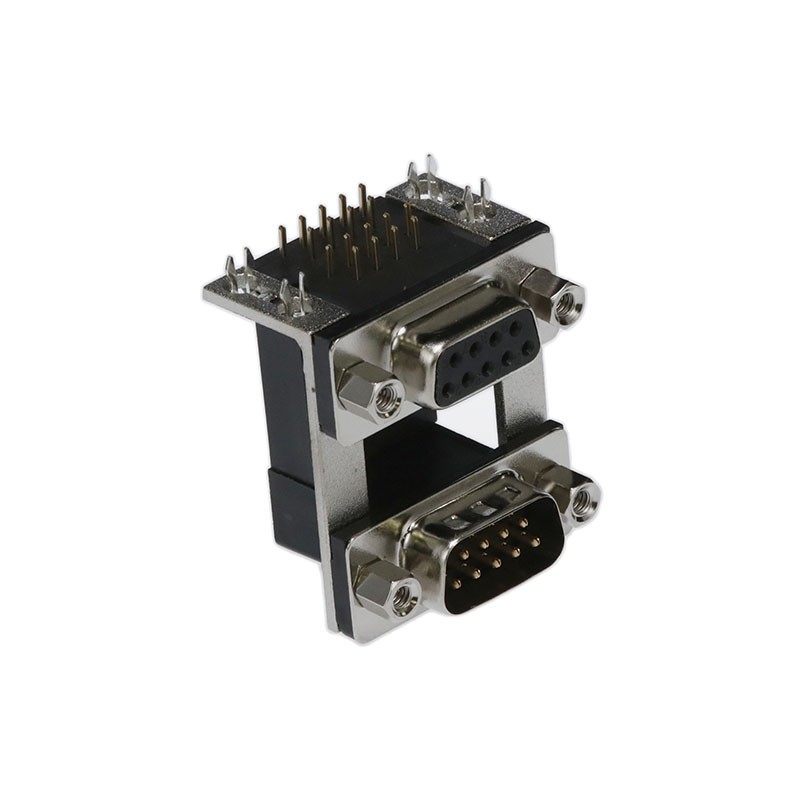 1 pcs : 179-009-413R571 - CONN D-SUB PLUG/RCPT 9P R/A SLDR