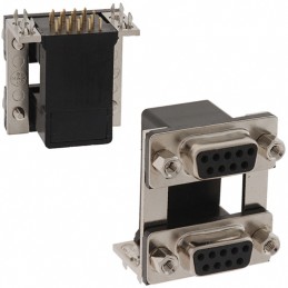 1 pcs : 179-009-513R571 - CONN D-SUB RCPT 9POS R/A SLDR