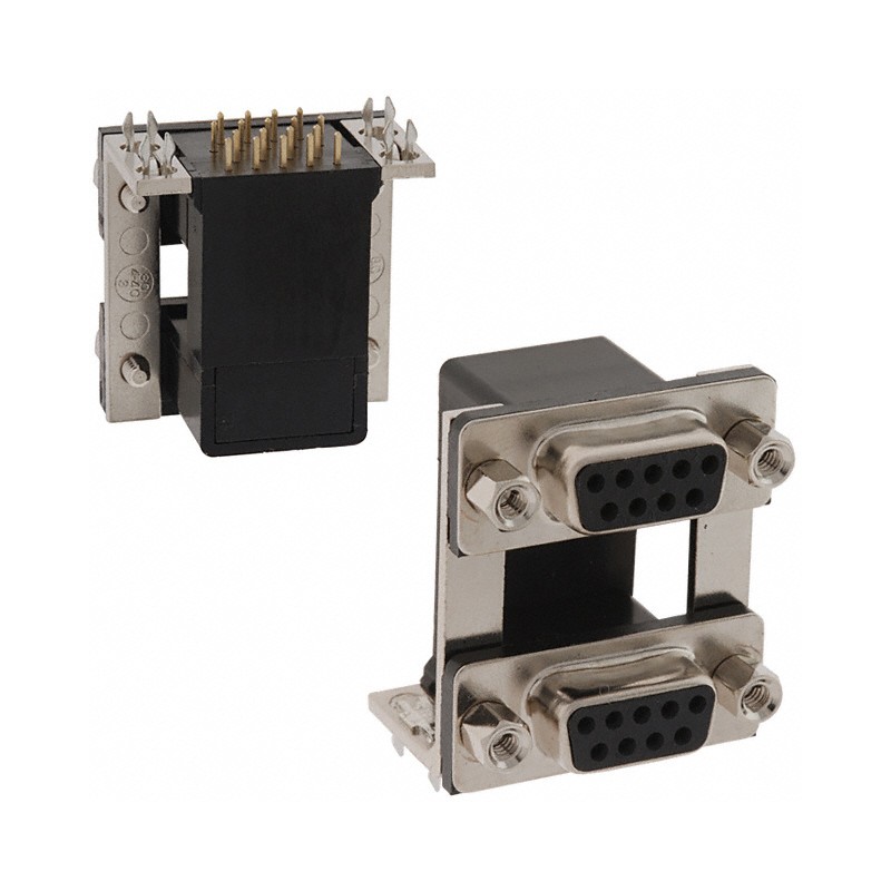 1 pcs : 179-009-513R571 - CONN D-SUB RCPT 9POS R/A SLDR