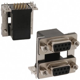 1 pcs : 178-009-513R571 - CONN D-SUB RCPT 9POS R/A SLDR