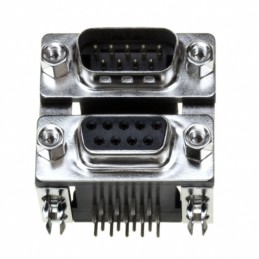 1 pcs : 189-009-413R571 - CONN D-SUB PLUG/RCPT 9P R/A SLDR