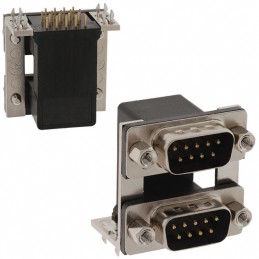 1 pcs : 178-009-613R571 - CONN D-SUB PLUG 9POS R/A SLDR