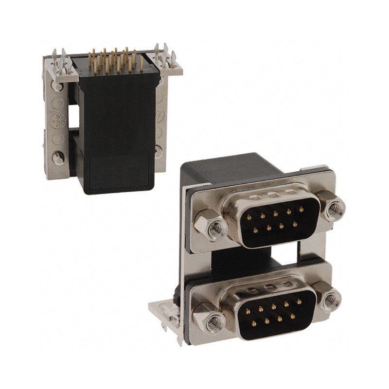 1 pcs : 178-009-613R571 - CONN D-SUB PLUG 9POS R/A SLDR