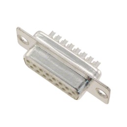 1 pcs : 09670154715 - CONN D-SUB RCPT 15POS SLDR CUP