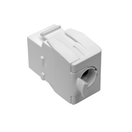 1 pcs : N238-001-GY-TF - KEYSTONE JACK CAT6A/CAT6/CAT5E,