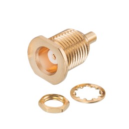 1 pcs : 60612432111512 - MCX BULKHEAD RECEPTACLE JACK, PA