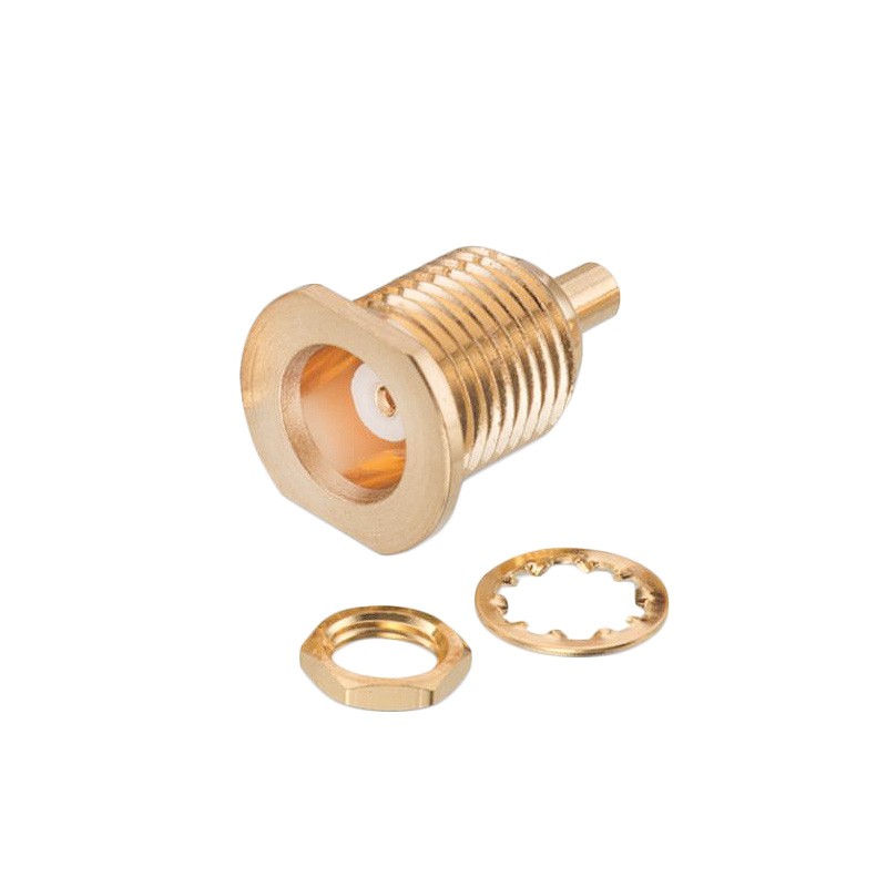 1 pcs : 60612432111512 - MCX BULKHEAD RECEPTACLE JACK, PA