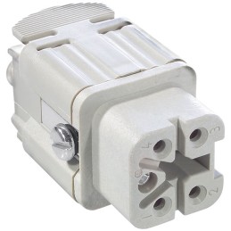 1 pcs : 10432000 - CONN INSERT HA4 FEMALE