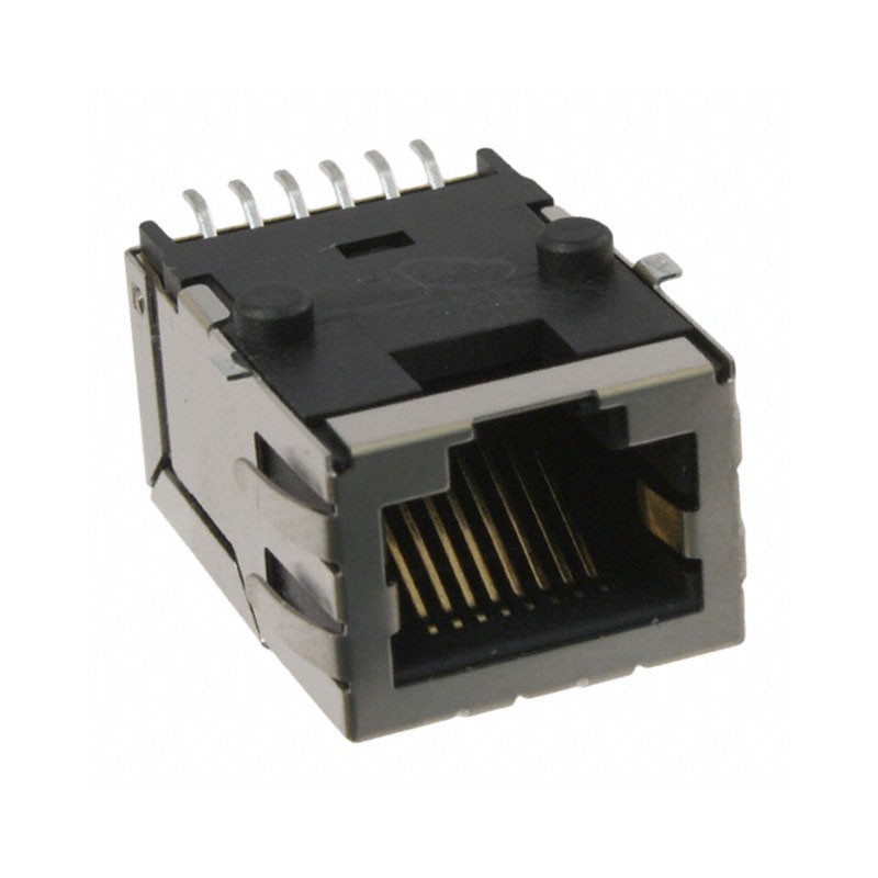 1 pcs : JV011I21NL - CONN JACK 1PORT 100 BASE-TX SMD