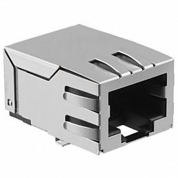 1 pcs : JV011I21NLT - CONN JACK 1PORT 100 BASE-TX SMD