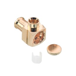 1 pcs : 60639031210820 - MCX RIGHT ANGLE PLUG, SOLDER TYP