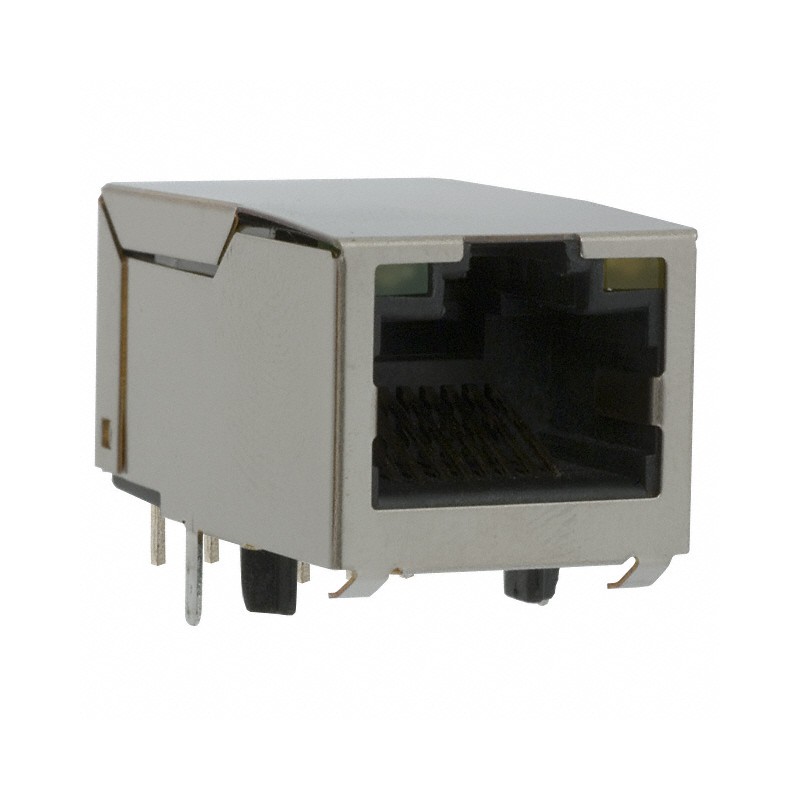 1 pcs : J1011F01PNL - CONN JACK 1PORT 100 BASE-TX PCB
