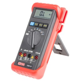 1 pcs - RS PRO IDM67 Handheld Digital Multimeter, 10A ac Max, 10A dc Max, 600V ac Max - UKAS Calibrated