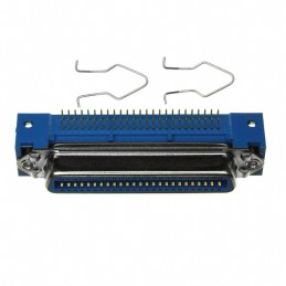 1 pcs : 112-050-213R001 - CONN SCSI RCPT 50POS R/A SOLDER