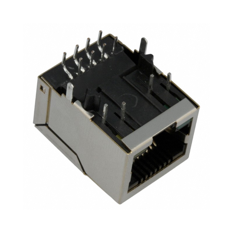 1 pcs : J0011D01BNL - CONN JACK 1PORT 100 BASE-TX PCB