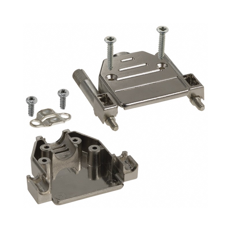 1 pcs : 973-015-020R121 - CONN BACKSHELL 15POS 180DEG SHLD