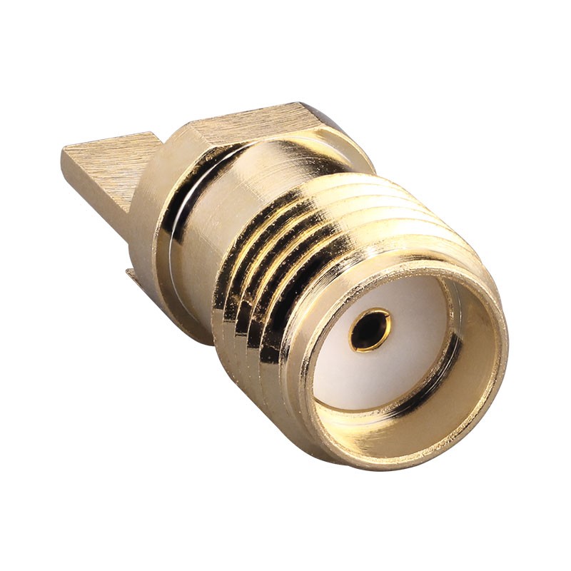 1 pcs : CONSMA021.062-G - SMA FML BOARD EDGE, MNT 0.062'