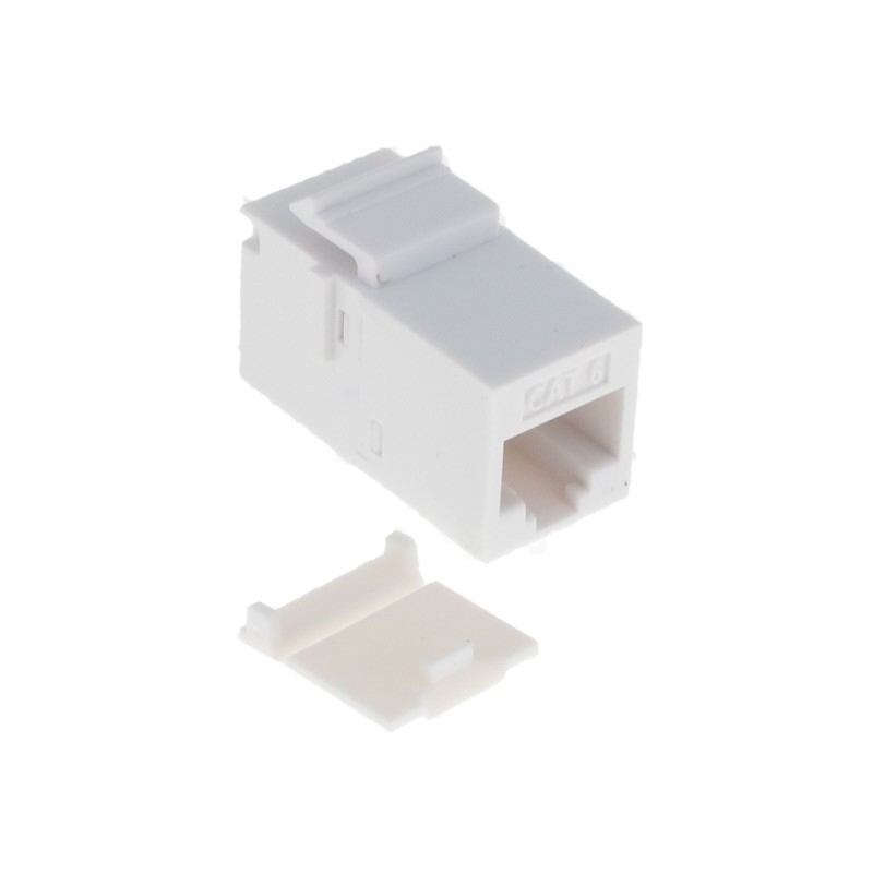 1 pcs : KLAPX-CPLR-N-88-C6 - COUPLER RJ45 8P8C UNSHIELDED WIT