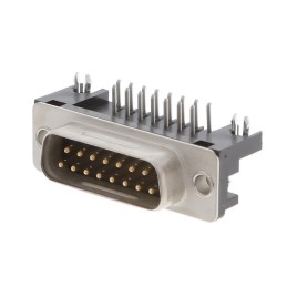 1 pcs : XM3C-1522-502 - CONN D-SUB PLUG 15POS R/A SLDR