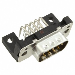 1 pcs : 09661226802 - CONN D-SUB PLUG 9POS R/A SLDR