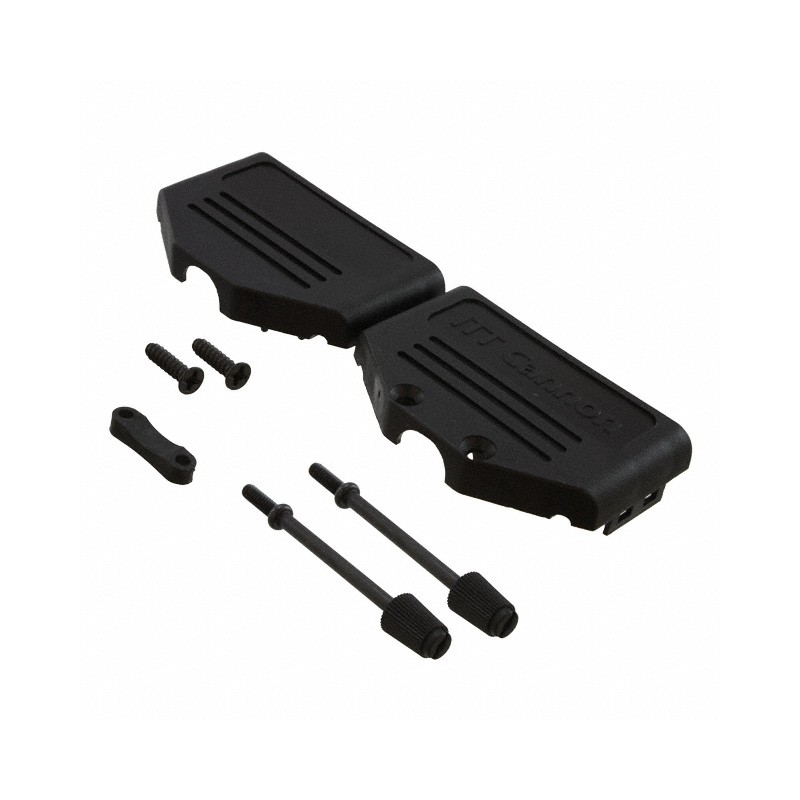 1 pcs : DBBS-25 - CONN BACKSHELL 25POS 180DEG