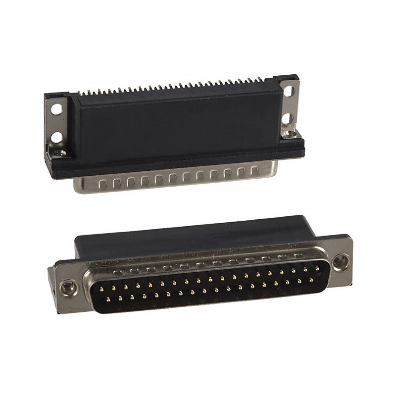 1 pcs : 183-037-113R171 - CONN D-SUB PLUG 37POS R/A SLDR