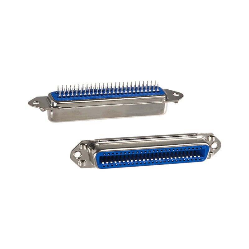 1 pcs : 111-050-213L001 - CONN SCSI RCPT 50POS VERT SOLDER