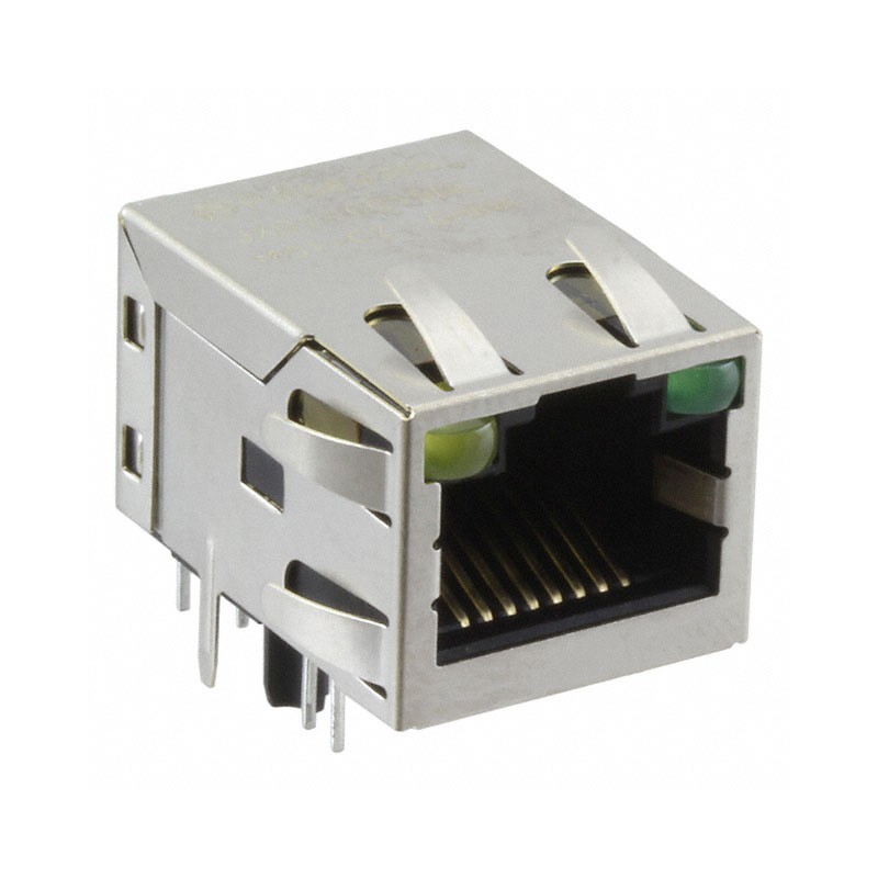 1 pcs : JXD1-0025NL - CONN JACK 1PORT 1000 BASE-T PCB